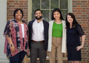 From left to right: Board members Erin Lewis ’20, Abhishek Das ’20, Jaein Yoon ’20 and Meghan Gosk. 